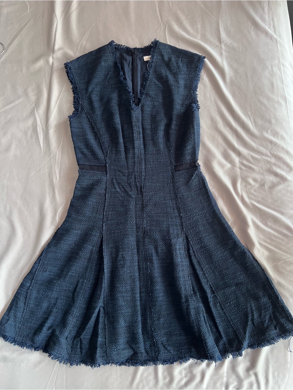 Rebecca Taylor Tweed Fit and Flare Dress